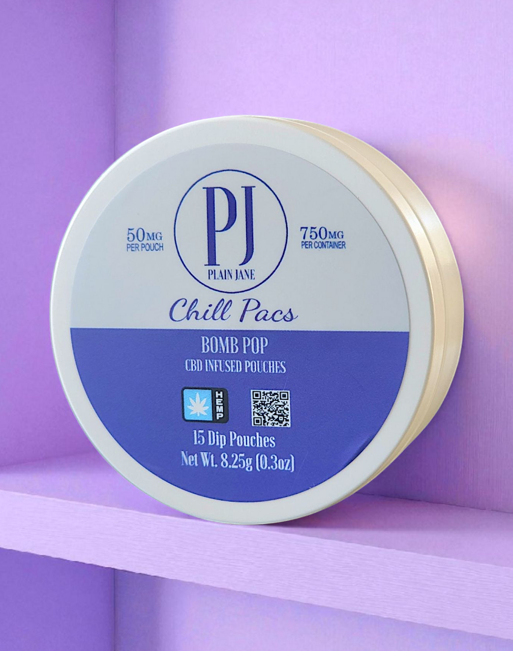 Chill CBD Infused  Dip Pacs