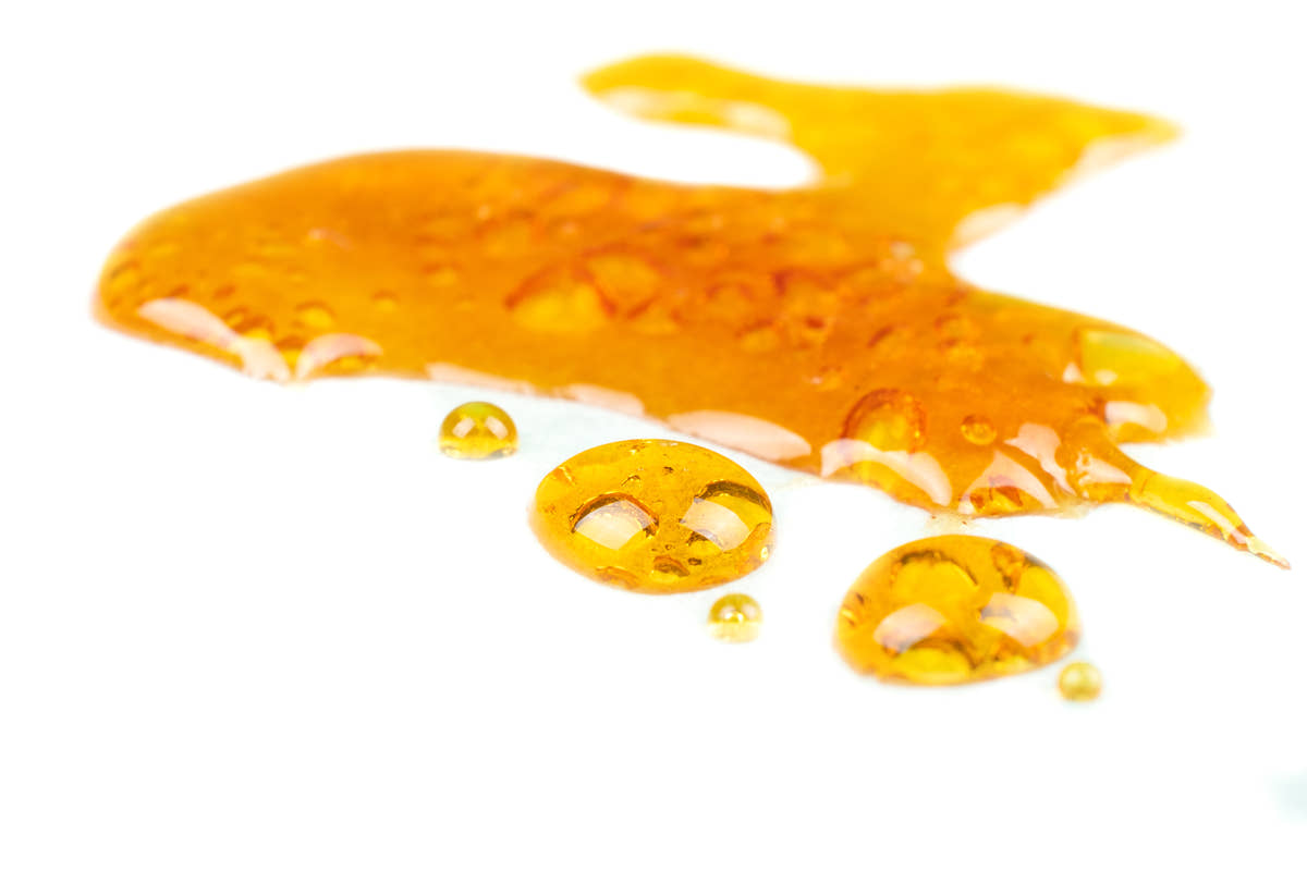 Bulk CBC Distillate - authentic viscous amber cannabinoid distillate, bulk product photo